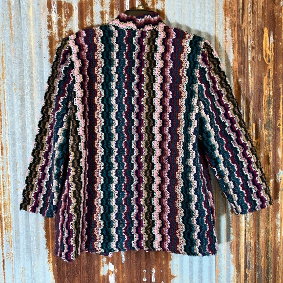 Vintage Tweed Cardigan Blazer - Picture 6 of 6